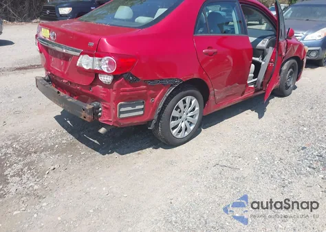 2012 Toyota Corolla Le z USA, uszkodzony, nr VIN 2T1BU4EE1CC895484